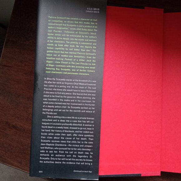 * 2/$10 *  Blow Fly by Patricia Cornwell - Picture 2 of 3